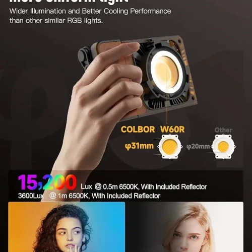 AY-72 RGB Pocket Video Light,  3.7W