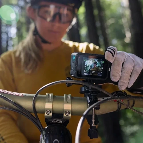 GoPro HERO12 Black - Waterproof Action Camera with 5.3K60 Ultra HD Video, 27MP Photos, HDR, Live Streaming, Webcam, Stabilization + Bundle, 64GB Card and 47 Piece Accessory Kit