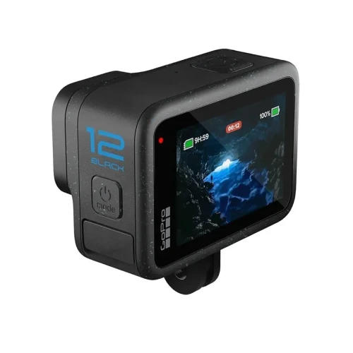 GoPro HERO12 Black - Waterproof Action Camera with 5.3K60 Ultra HD Video, 27MP Photos, HDR, Live Streaming, Webcam, Stabilization + Bundle, 64GB Card and 47 Piece Accessory Kit