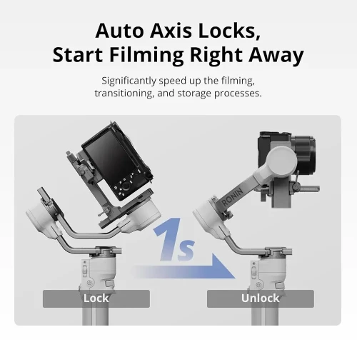 DJI RS4 Mini Camera Gimbal Stabilizer Includes Extended Grip/Tripod, 3100mAh Battery