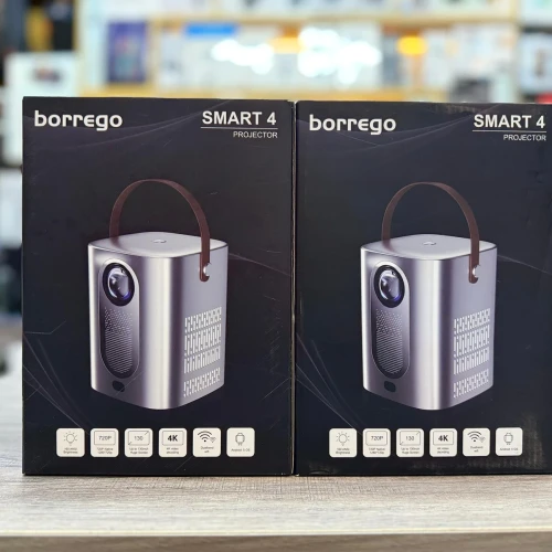 Borrego Smart 4 Android  Projector 64GB 4GB RAM , HiFi Sound Quality
