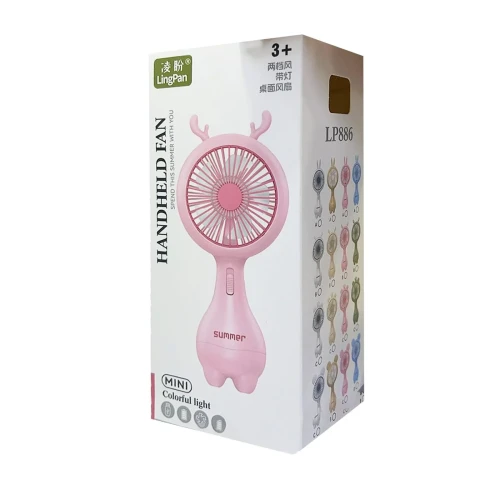 Mini rechargeable high speed fan