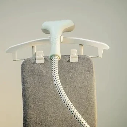 Krypton Garment Steamer With Adjustable Poles, Overheat Protection, White, KNGS6224