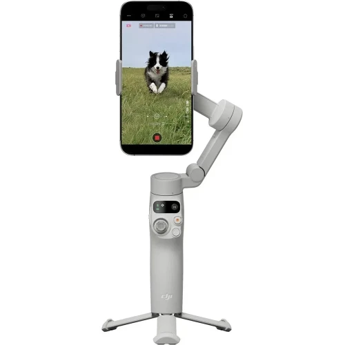 DJI Osmo Mobile 7 Gimbal Stabilizer for iPhone, Android, Built-in Tripod