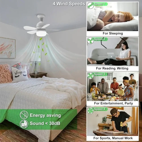 Bulb Fan , Ceiling fan light