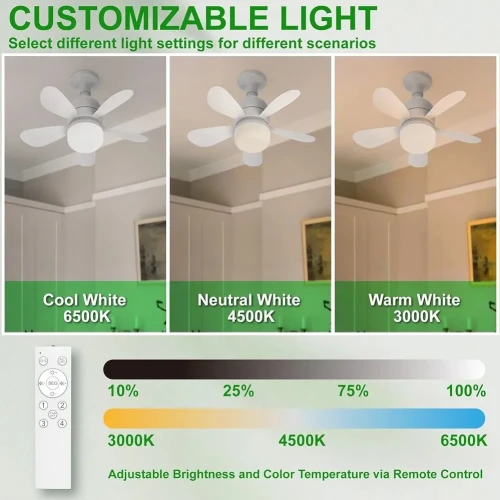 Bulb Fan , Ceiling fan light