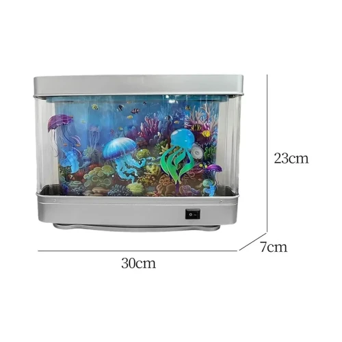 Aquarium Mood Lamp Artificial Tropical Landscape Lamp for Birthday Halloween | Lamps, Lighting & Ceiling Fans | Lamps