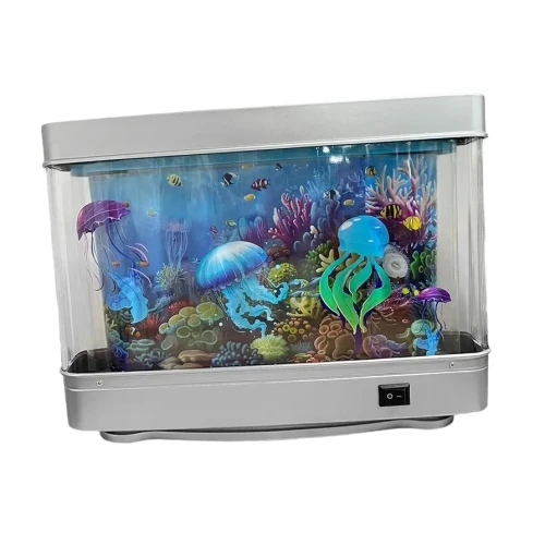 Aquarium Mood Lamp Artificial Tropical Landscape Lamp for Birthday Halloween | Lamps, Lighting & Ceiling Fans | Lamps