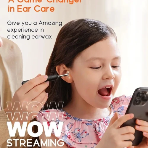 BEBIRD Ear Wax Removal Tool R1 Upgraded Version with 1080HD Camara, Waterproof, Anti-Fall Off Eartip, Wireless Otoscop with Light and Camera, Android/iOS Support.
