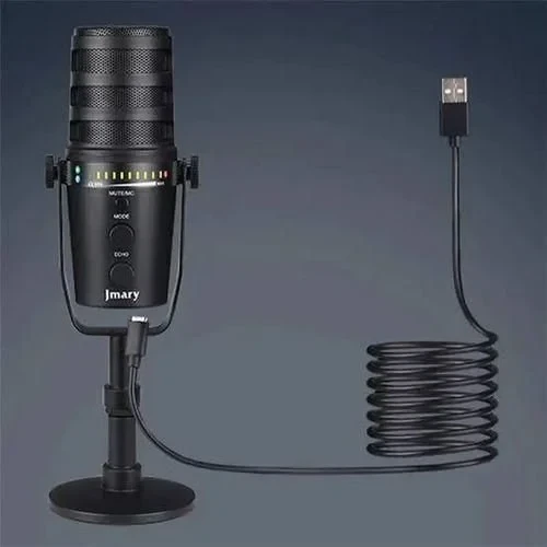 Jmary MC-PW12 USB Desktop Condenser Microphone Black