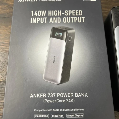 Anker 737 Portable Power Bank 140W 24000mAh Smart Display A1289