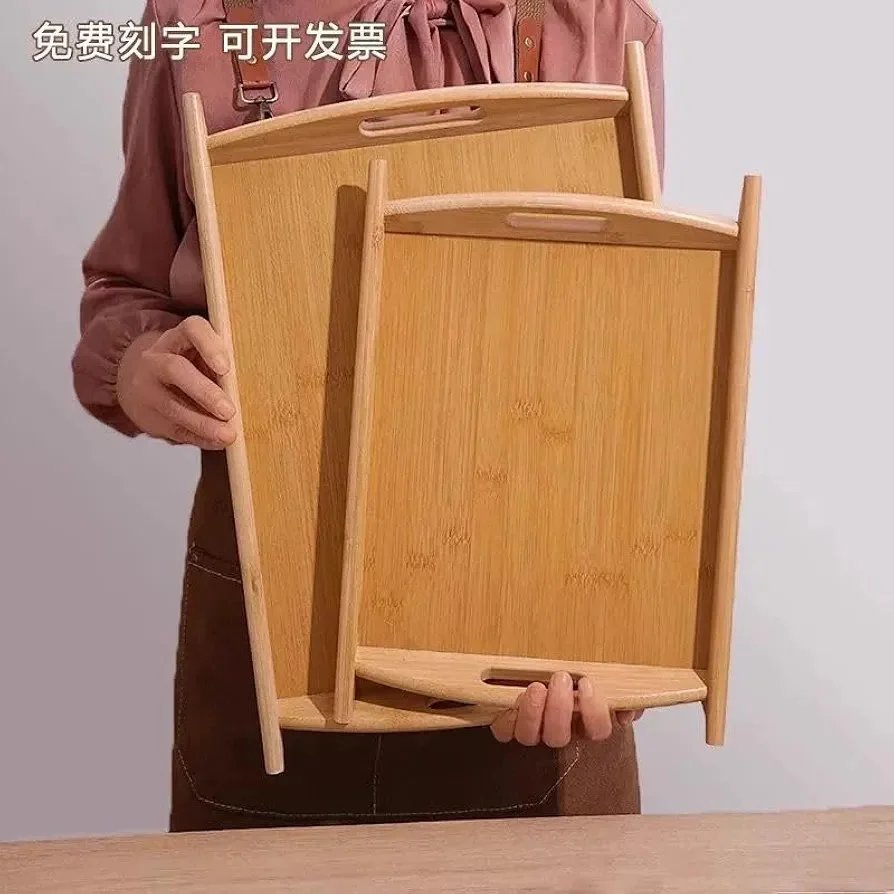 3 piece wooden trays