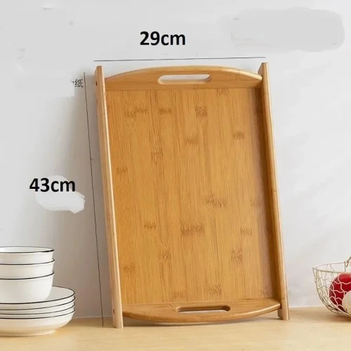 3 piece wooden trays