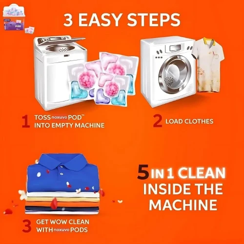 A tin of perfumed 5in1 laundry laundry pods