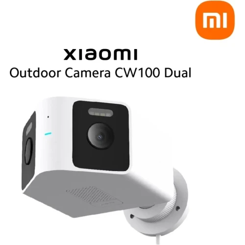 Xiaomi CW100 Dual Outdoor Camera, Dual-view AI detection