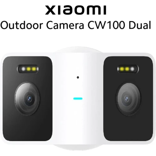 Xiaomi CW100 Dual Outdoor Camera, Dual-view AI detection
