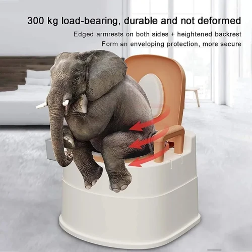Portable indoor toilet for elderly, sick and pregnant