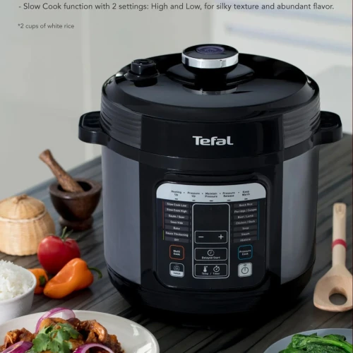 Tefal multi-cooker, the Home Chef Smart, it's 6L, 1000W, and a fast pressure cooker!