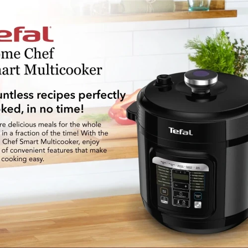 Tefal multi-cooker, the Home Chef Smart, it's 6L, 1000W, and a fast pressure cooker!
