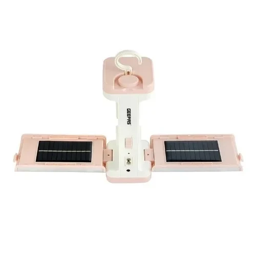 Geepas GSE5543N Rechargeable Solar LED Lantern Lamp