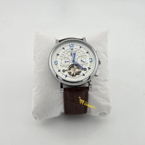 Men's genuine leather watch