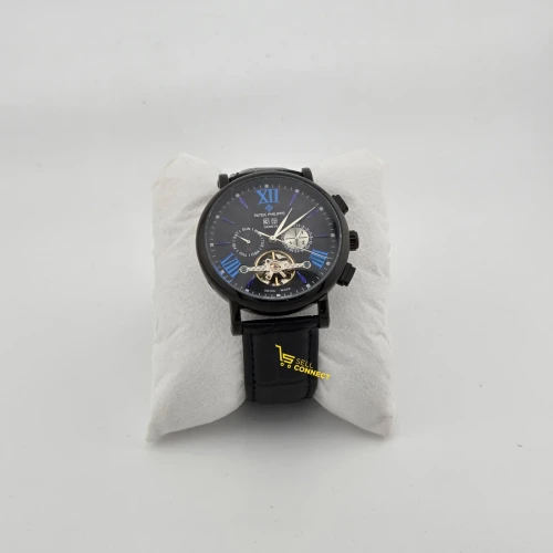 Luxury leather wrist watch - patek phillipe
