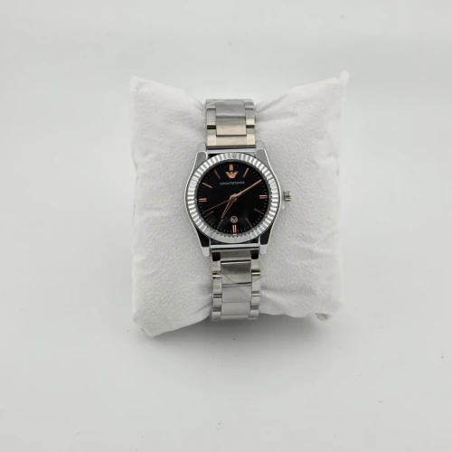 Silver ladies stainless steel watch