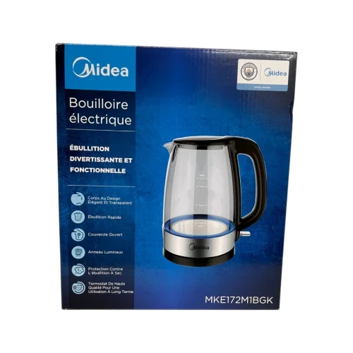 Midea Glass Electric Kettle (1.7L)