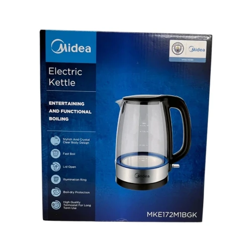 Midea Glass Electric Kettle (1.7L)