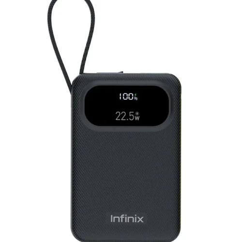 10000 mAh 10000 mAh Infinix XPower 10 PRO - XP10Pro - Power Bank With Type C Fast Charging black