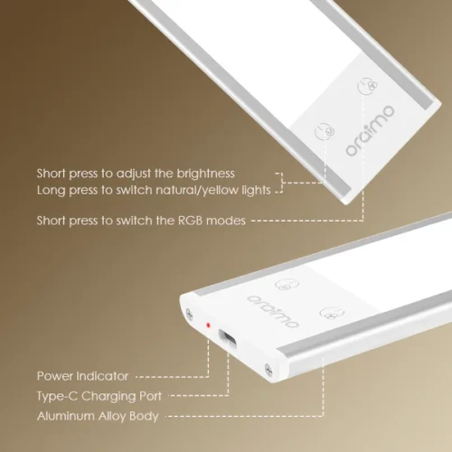 oraimo SmartLamp Tube RGB Magnetic Lights