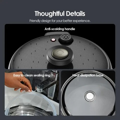 oraimo TenderPot 6L 1000W Electric Pressure Cooker