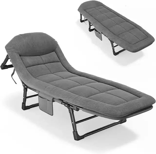 Folding Lounge Chair With Mattress