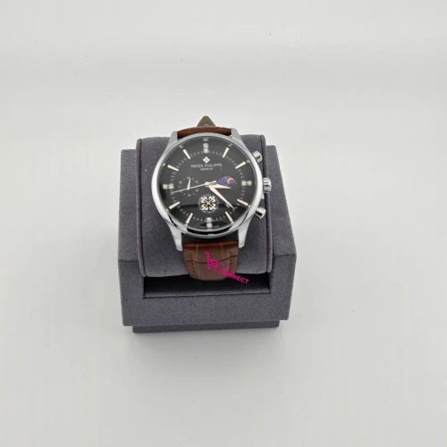 Men's genuine leather watch