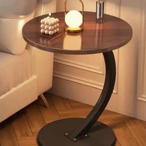 Coffee Table, Laptop Table For Outdoor, Indoor Tea Table, - brown