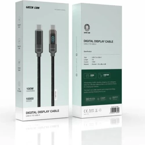 Green Lion Braided Digital Display Cable