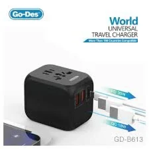 Go des 4in1 World Universal Adapter 2500W