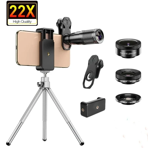 Apexel 9-in-1 Phone Lens Kit