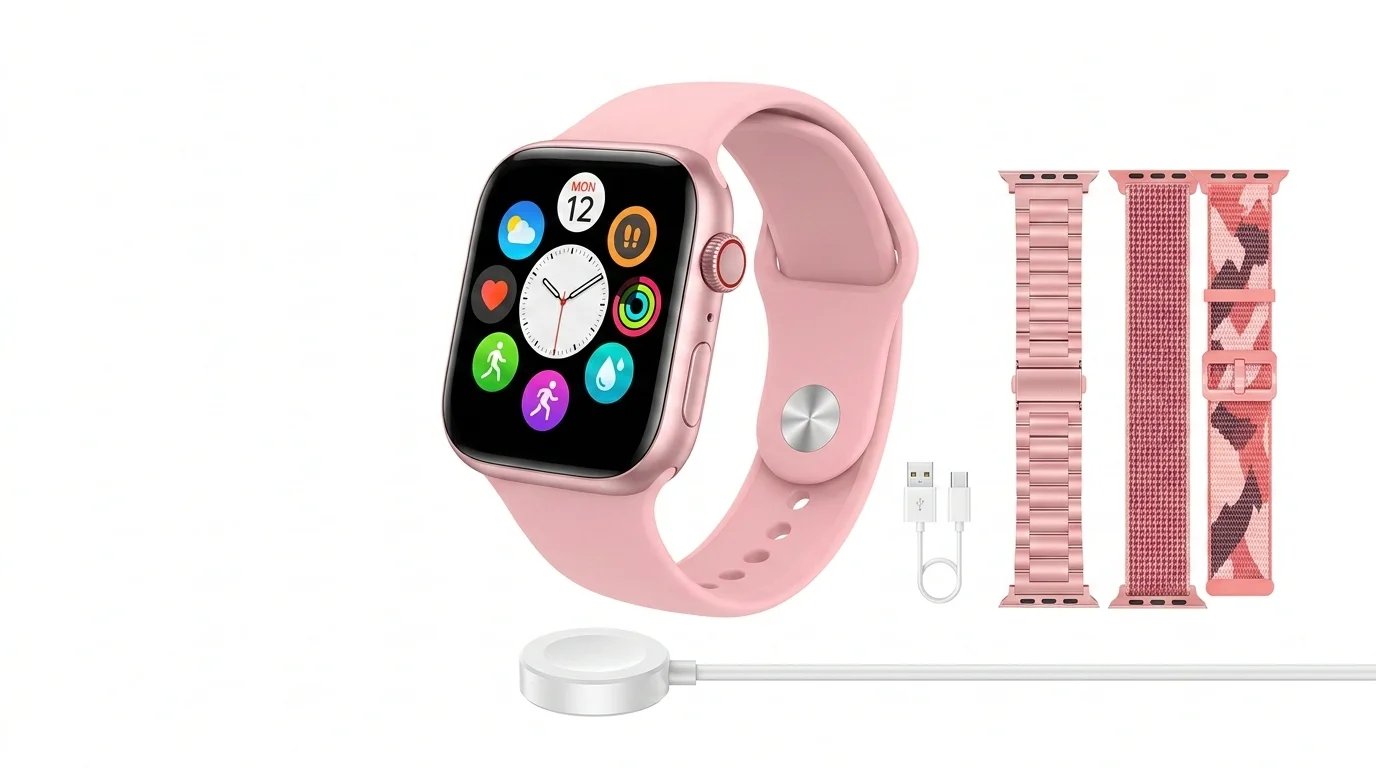 Smartbarry HU16 Pink Smart watch