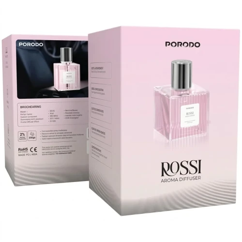 Porodo Rossi Aroma Diffuser Pink