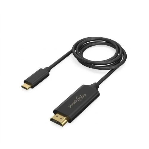 Porodo Blue Type C To HDMI Ultra HD Cable