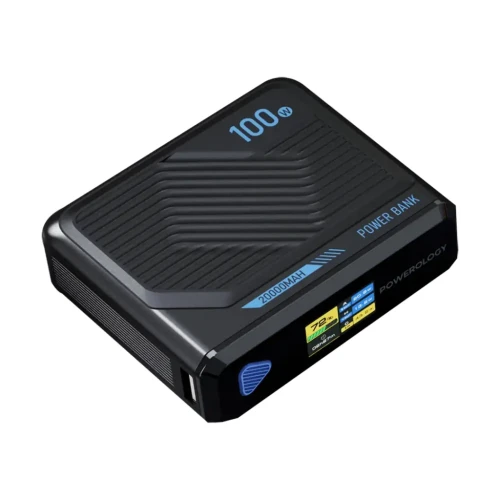 Powerology Ultra Mini 20000mah 100W Magsafe Wireless Charging Laptop Power Bank