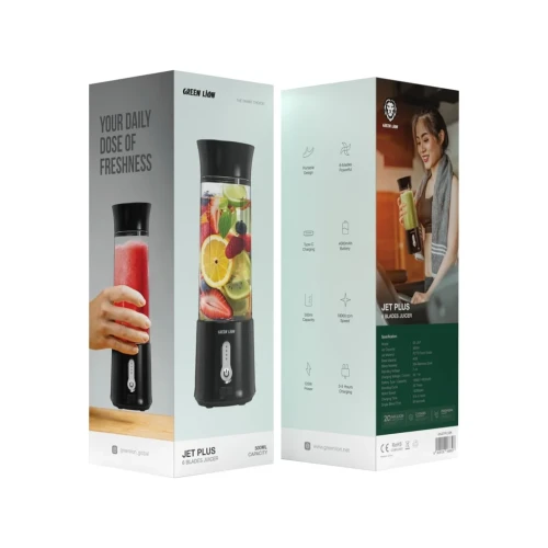Green Lion Portable Jet Plus 6 Blade Juicer