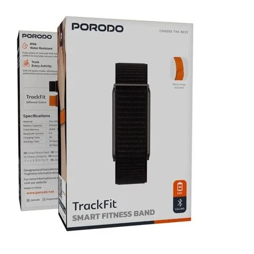Porodo Track Fit Screenless Smart Fitness Band