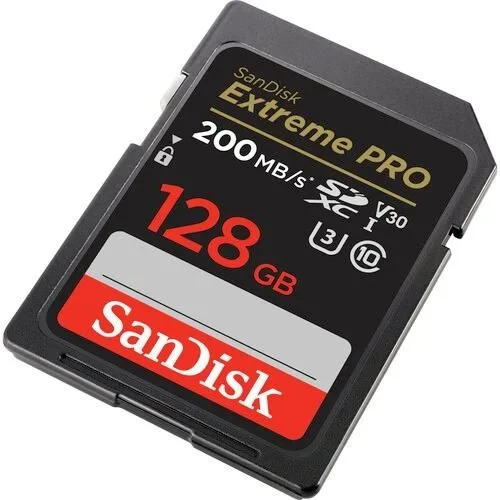 Sandisk Extreme Pro 128GB SDXC UHS-II Memory Card