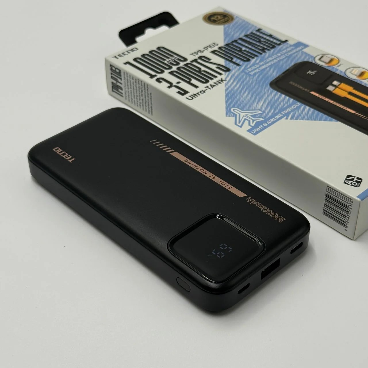 Tecno 10,000mAh large capacity powerbank