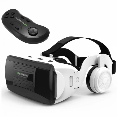 VR Shinecon G04BS VR Glasses 3D Virtual Reality with Bluetooth Headset