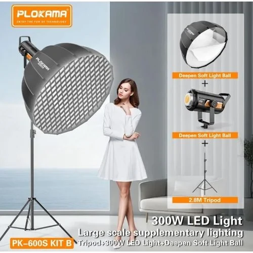 Plokama PK-400S Kit-B Deep Octa Quick Folding Softbox light