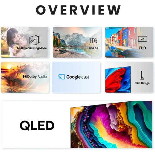 TCL 32 Inch QLED Smart Google TV