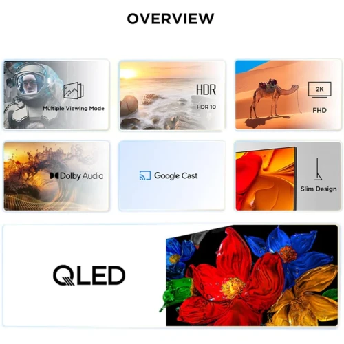TCL 43 Inch Smart Andriod TV QLED Google TV